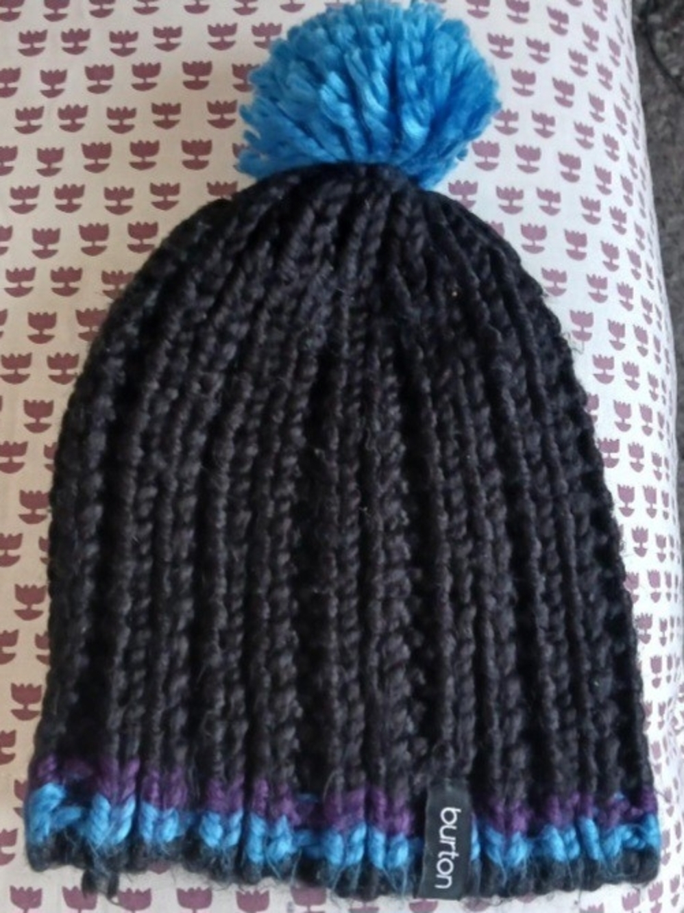 Burton 2000s Beanie with Blue Pom